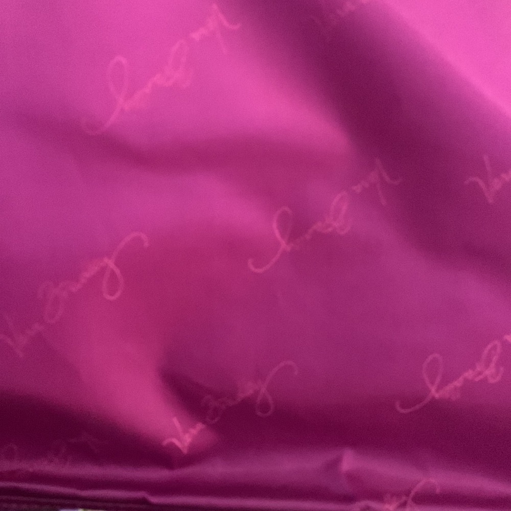 Vera Bradley Frills Plum Petals Messenger Bag - Picture 8 of 10